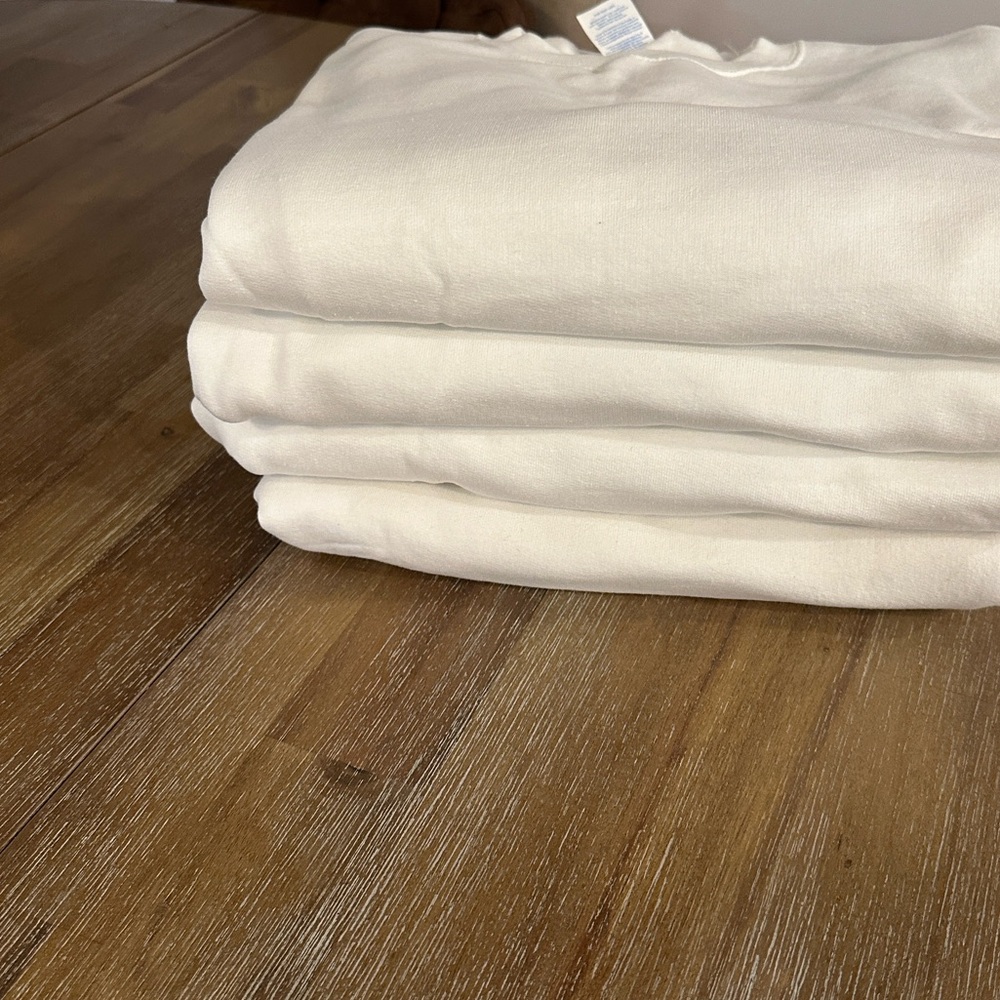 New Heavy Blend White Sweatshirt
2 Gildan 
3 Port & Company
